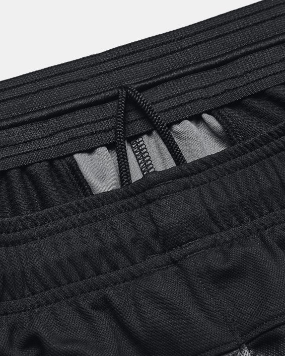 男士UA Baseline 10英寸印花短褲, Black, pdpMainDesktop image number 4